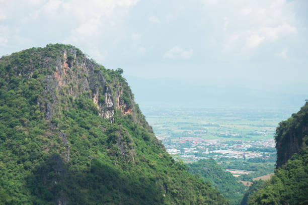 istock mountain and blue sky at chiang rai. Thailand 1182809982