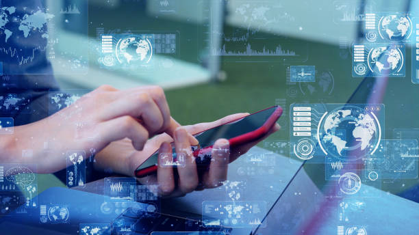 istock Global communication network concept. Worldwide business. 1182818931