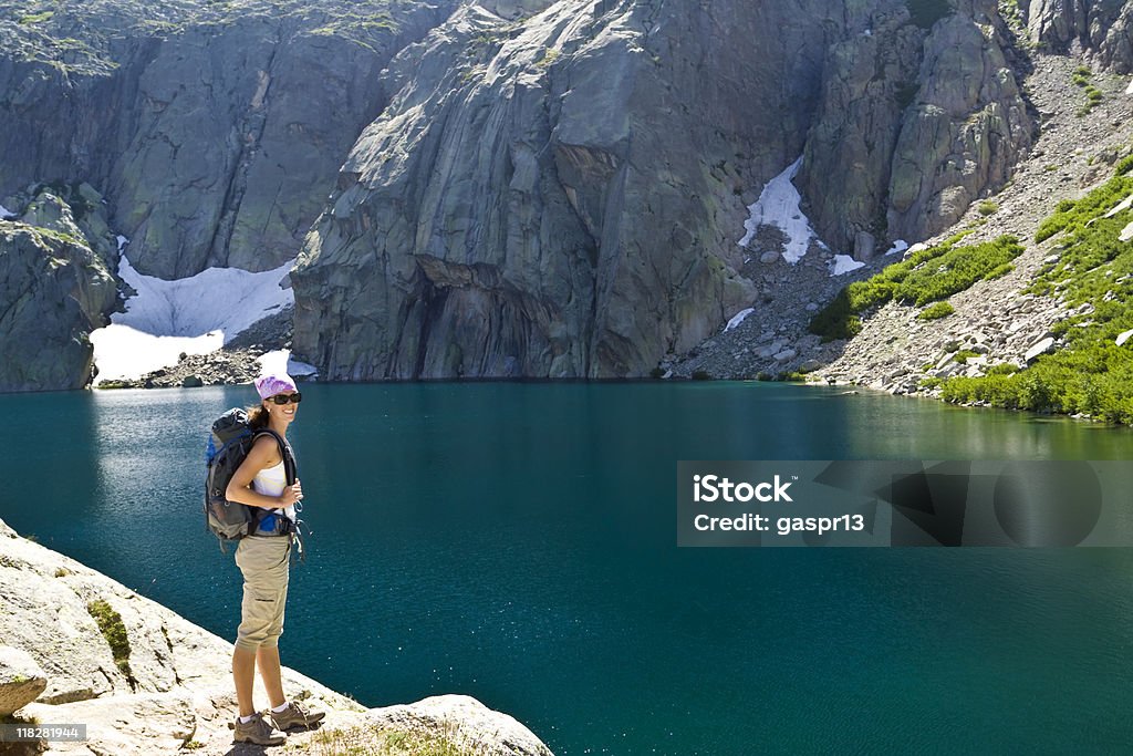 Im glacier lake - Lizenzfrei Alles hinter sich lassen Stock-Foto