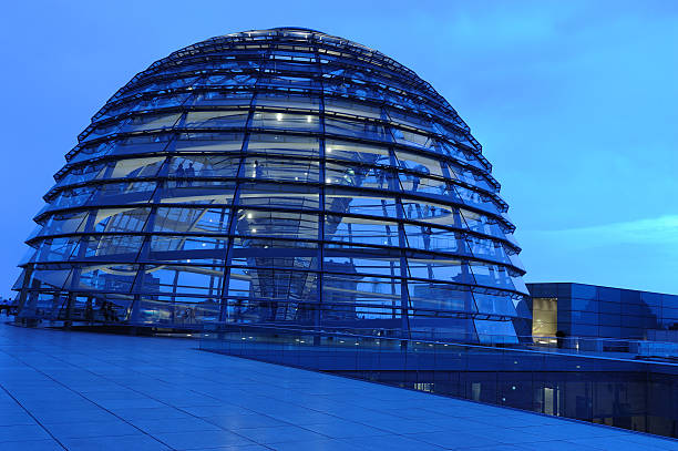 istock Berlin Dome of German Parliament Twilight Terrace View 118281945