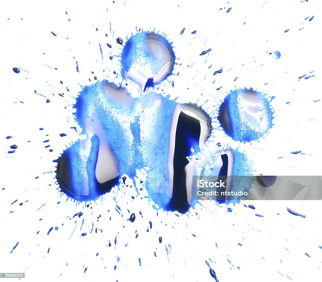 ink stains  Blob Stock Photo