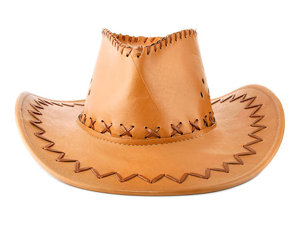 istock cowboy's leather hat isolated 118282268