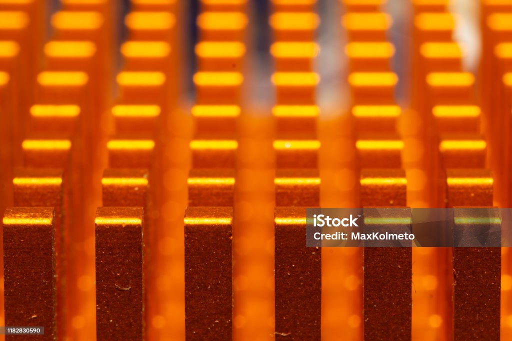 Abstract Radiator Computer Radiator Abstract Macro Background Processor Cooling System ...