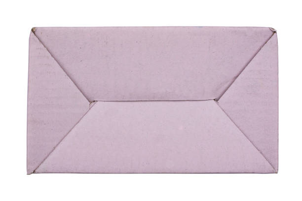 istock White cardboard box isolated on a white background. View from above. 1182830844
