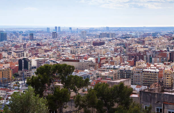 istock Top view of metropolitan area 1182833701