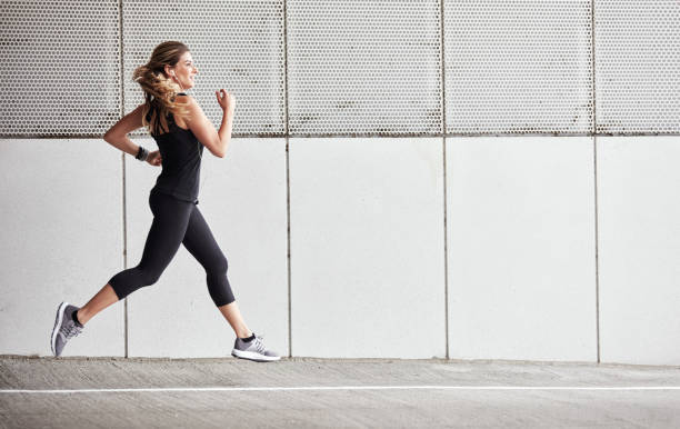 istock Just keep running right past your excuses 1182838239