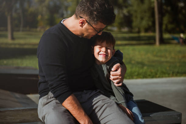 istock Father and Son spending time together 1182840043