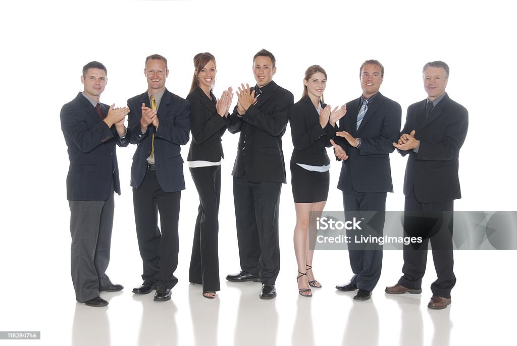 Бизнес-группа - Стоковые фото Аплодировать роялти-фри