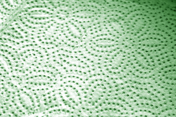tekstura tkanki ręcznika papierowego z efektem rozmycia w zielonym tonie. - 16936 zdjęcia i obrazy z banku zdjęć
