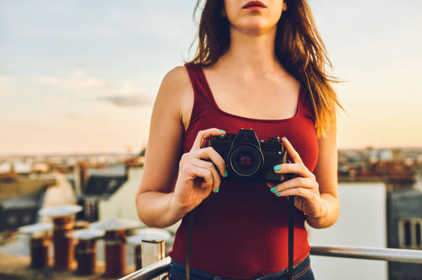 istock She's always ready to snap away 1182850528
