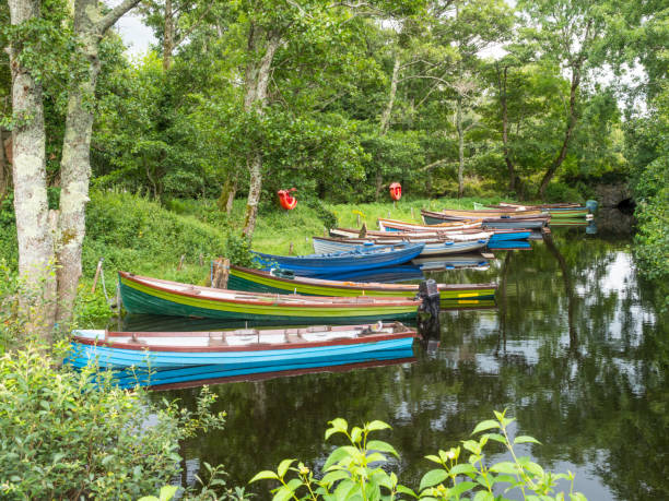 istock Boats in Killarney National Park, Ireland 1182854882