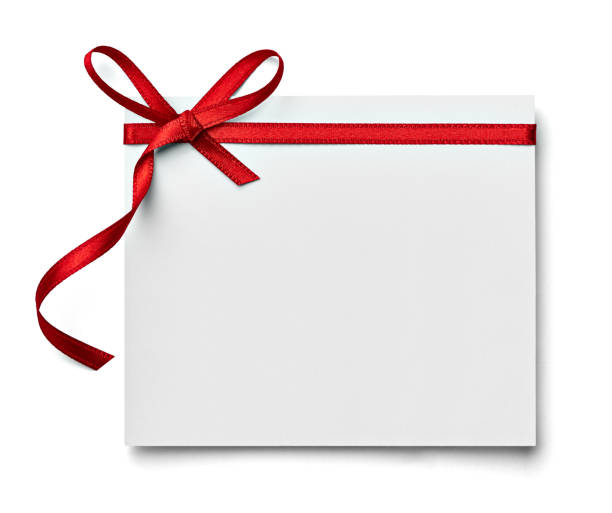 istock ribbon bow card note chirstmas celebration greeting 1182855038