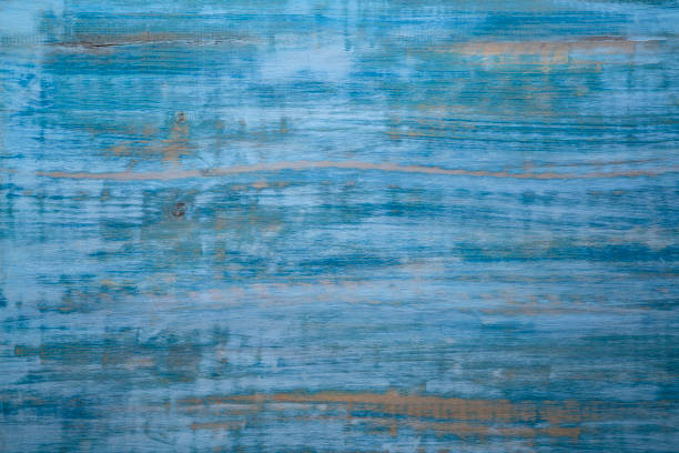 istock Grunge painted wood cyan soft blue background 1182856228