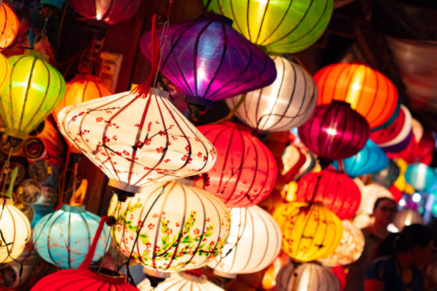istock Hoi An Decorative Lanterns in Vietnam 1182858486