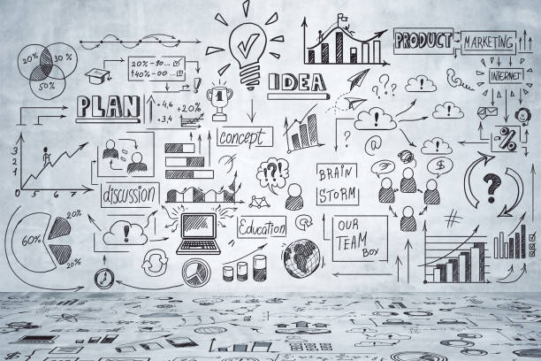 istock Marketing and finance concept 1182859603