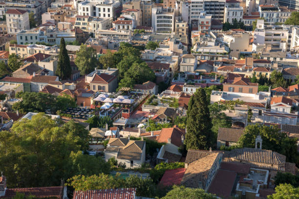 istock Athens city panorama seen from the Acropolis 1182859635