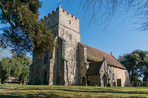 istock St Mary's Church, Thurnham, Kent, UK 1182860212