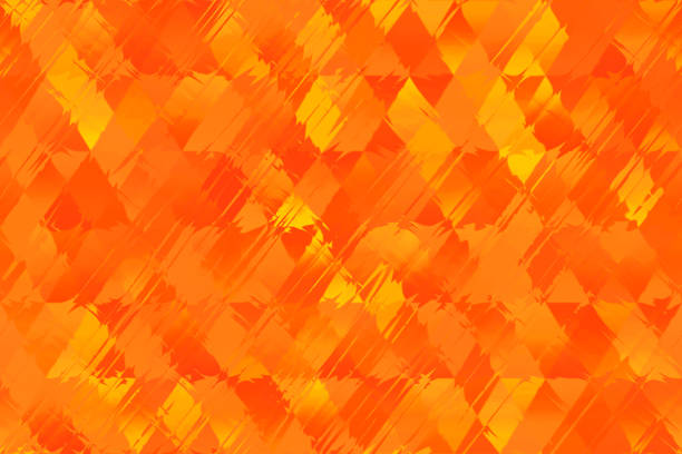 Orange Red Yellow Autumn Flame Fire Striped Diamond Seamless Pattern Triangle Rhomb Distorted Geometric Texture Blurred Background Orange Red Yellow Autumn Flame Fire Striped Diamond Seamless Pattern Triangle Rhomb Distorted Geometric Texture Blurred Background Digitally Generated Image kaleidoscope pattern photos stock pictures, royalty-free photos & images