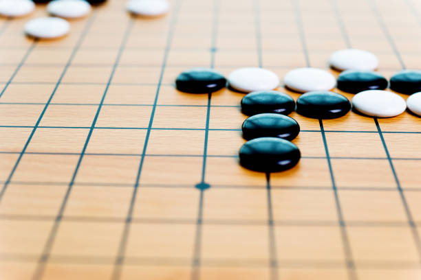 The Chinese game of go.
