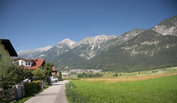 istock Austrian Alps at Hall in Tirol, Austria 1182873874