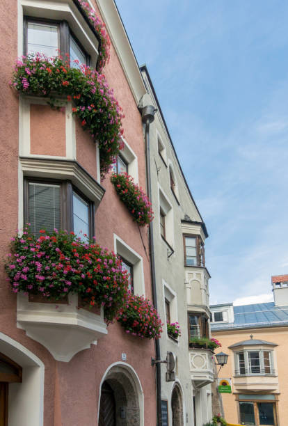 istock Houses in Hall in Tirol, Austria 1182875071