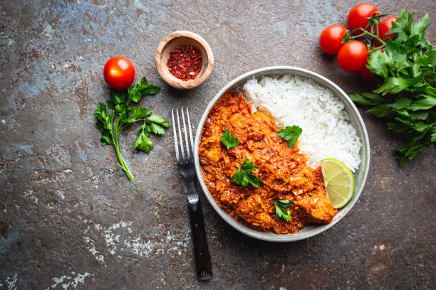 istock Chicken tikka masala 1182881251