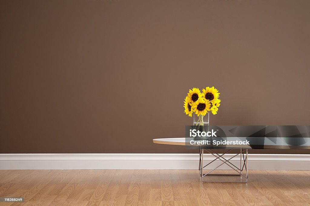 Sala de estar - Foto de stock de Girasol libre de derechos