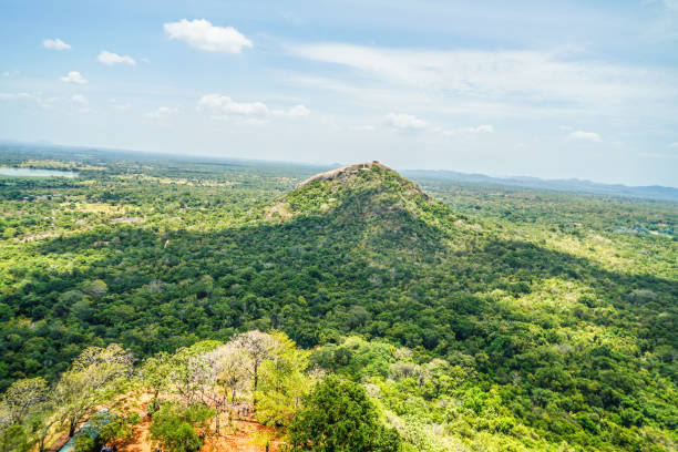 istock Landscape visible from Sri Lanka, Sigiriya rock summit 1182882499