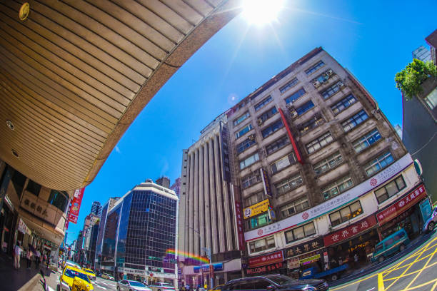 istock Taiwan Taipei city and blue sky 1182885170