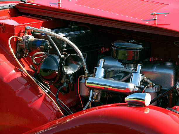 istock Engine Compartment of a Vintage 1951 MG TD 118288527