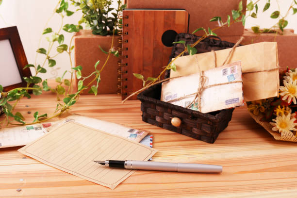 istock Letter paper and pen 1182888071