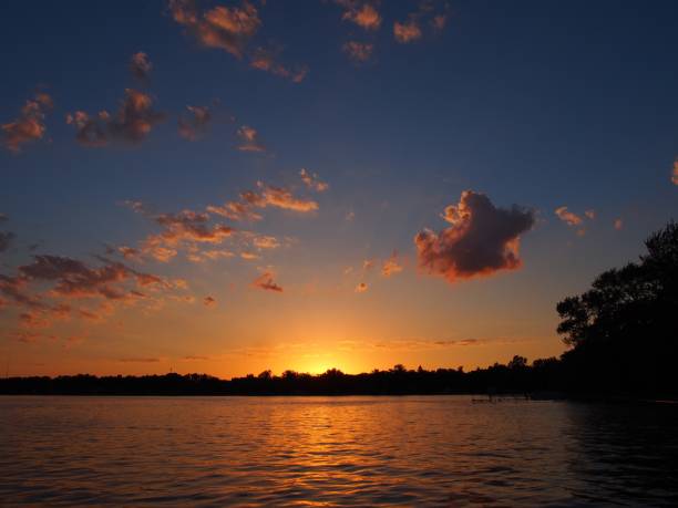 istock Beautiful Lake Lansing Sunset 1182894908