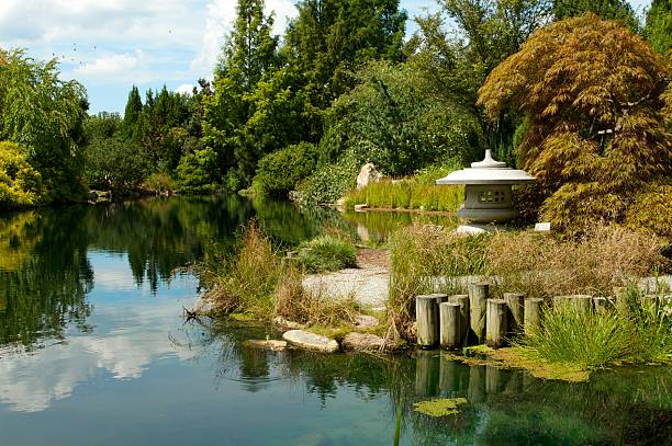 Japanese Garden stock photo