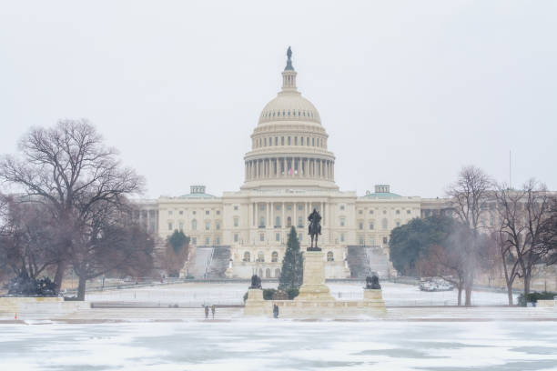 istock US Capitol in Washington DC at winter 1182903110