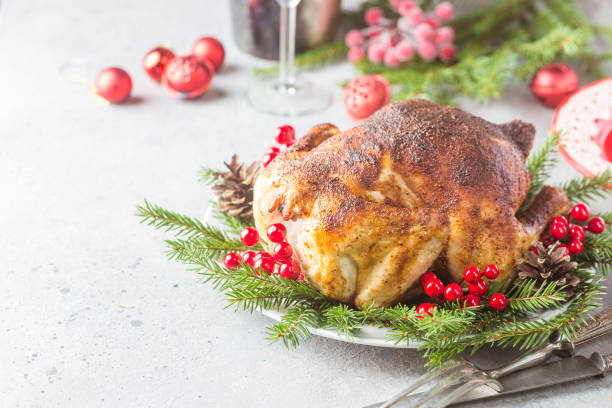 istock Chicken or turkey for Christmas 1182903960