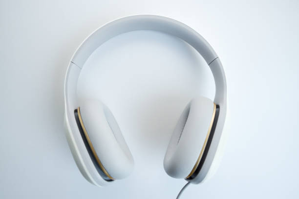istock White Music Headphones isolated on White Background 1182904582