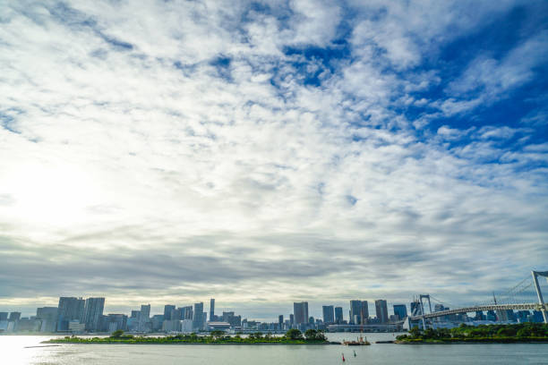 istock Tokyo skyline as seen from Odaiba 1182905096