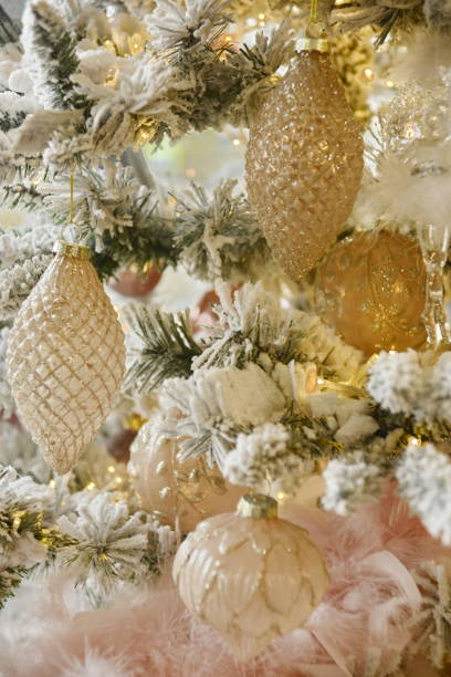 istock Christmas tree with gifts and decorations 2020 1182905855