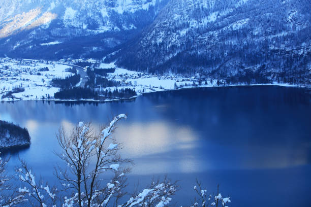 istock Lakeview of Hallstatt in Austria 1182915478
