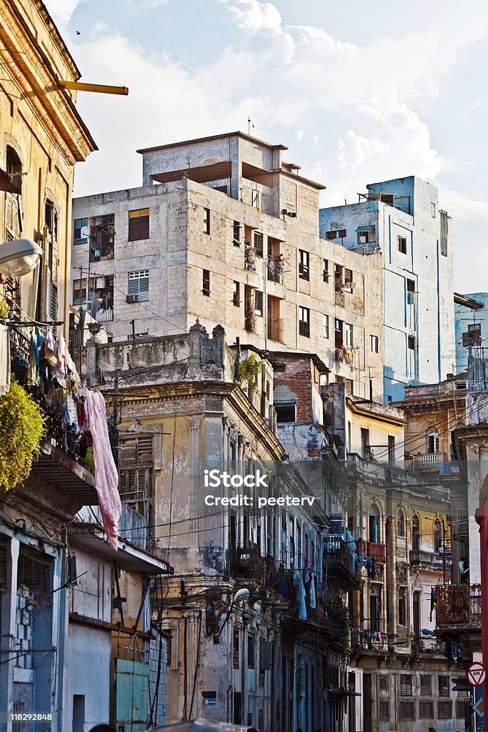 Straßen von Havanna - Lizenzfrei Altstadt von Havanna Stock-Foto