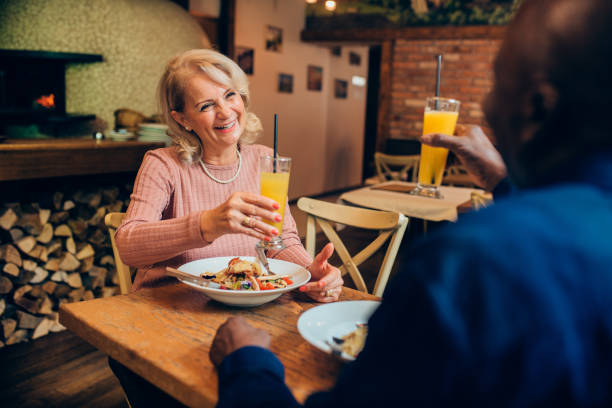 istock Celebratory toast for a good friendship 1182929085
