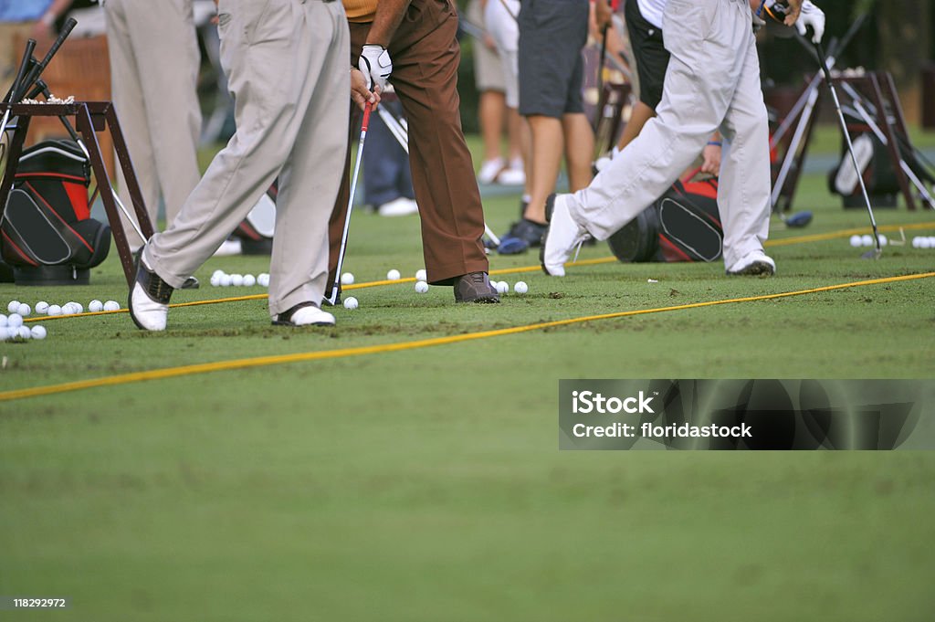 driving range de prática de golfe - Foto de stock de Atividade Recreativa royalty-free