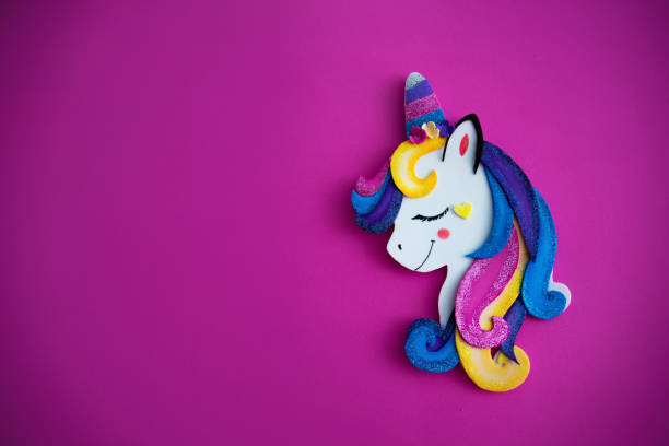 istock Colorful and fun unicorn background 1182930652