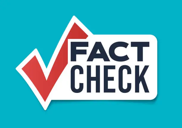 Vector illustration of Fact Check