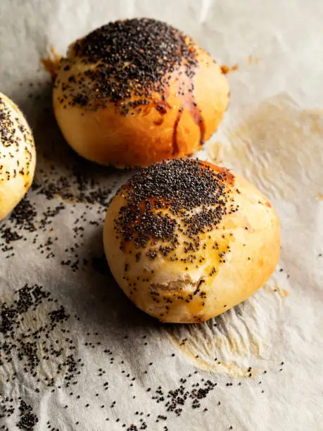 Baked Pastry Item, Baked, Baking, Puff Pastry,bread,pastry,poppy seeds,dough,Bun - Bread, Brioche, Softness, Food,Breakfast,Stuffed, food and drink, Yeast, Prepared Potato,Afternoon Tea, Appetizer