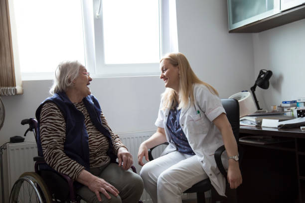 istock Moving here was the best decision we made- nursing home 1182939181