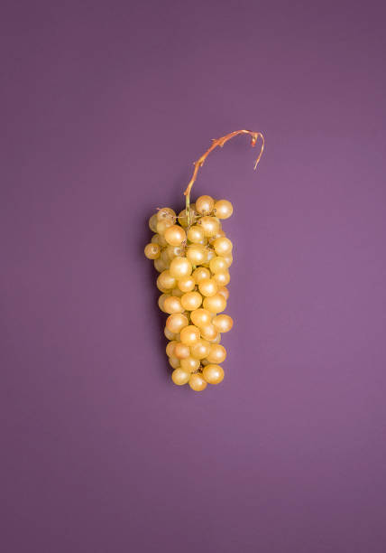 Fresh green grapes in a basket, ideal for healthy snacking and culinary delights with friends and family