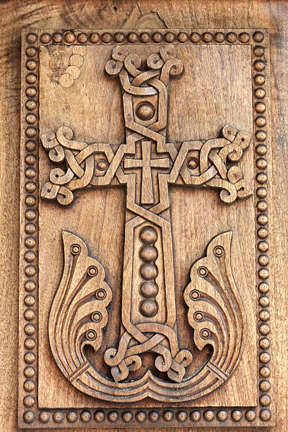 istock Wooden door 118295311