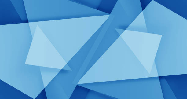 istock Abstract geometrical 3d shapes background 1182956414