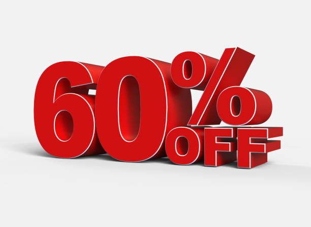 istock Sixty percent off sale 1182956892